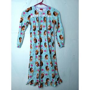 Girl's Size 8 ELENA OF AVALOR Flannel Granny Gown Nightgown Pajamas